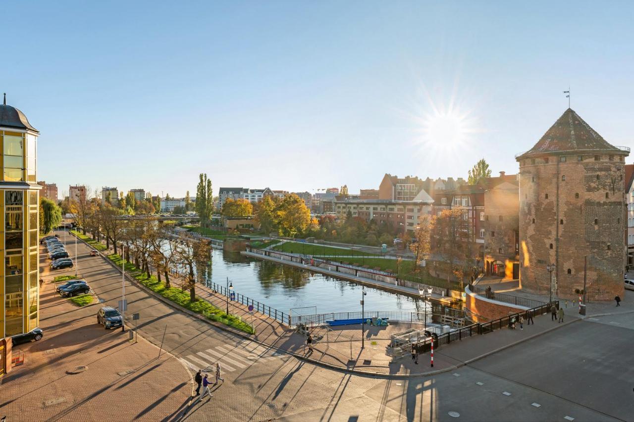 Apartament Szafarnia Waterline, Marina Appartamento Danzica Esterno foto